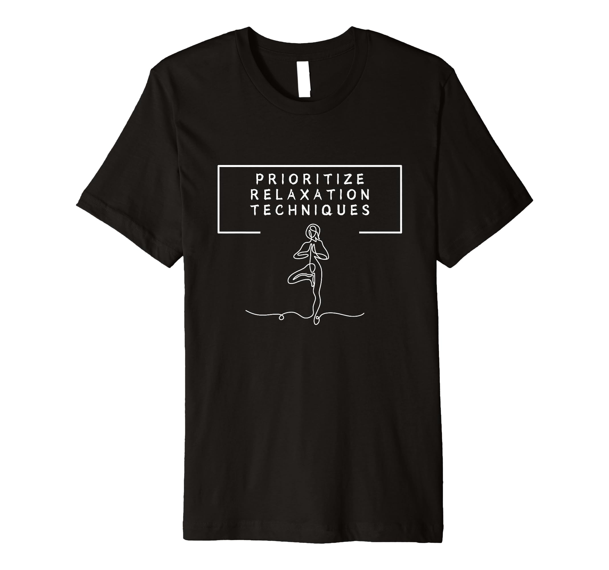 Yoga Relaxation Tree Pose T-Shirt - Casual Everyday Wear Unisex - T-Shirt, Sweatshirt, Hoodie