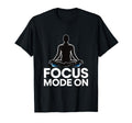 Focus Mode Meditation Silhouette T-Shirt - Streetwear Style Men Women - T-Shirt, Sweatshirt, Hoodie