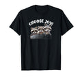 Choose Joy Raccoon Three Raccoons Car T-Shirt - Custom Art Print Men Women - T-Shirt, Sweatshirt, Hoodie