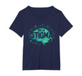 End Stigma Mental Health Awareness Brain T-Shirt - Trendy Graphic Unisex - T-Shirt, Sweatshirt, Hoodie