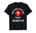 Funny Emotional Support Human Do Not T-Shirt - Aesthetic Graphic Men Women - T-Shirt, Sweatshirt, Hoodie