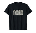 Funny Im Overstimulated T-Shirt - Novelty Apparel for Adults - T-Shirt, Sweatshirt, Hoodie