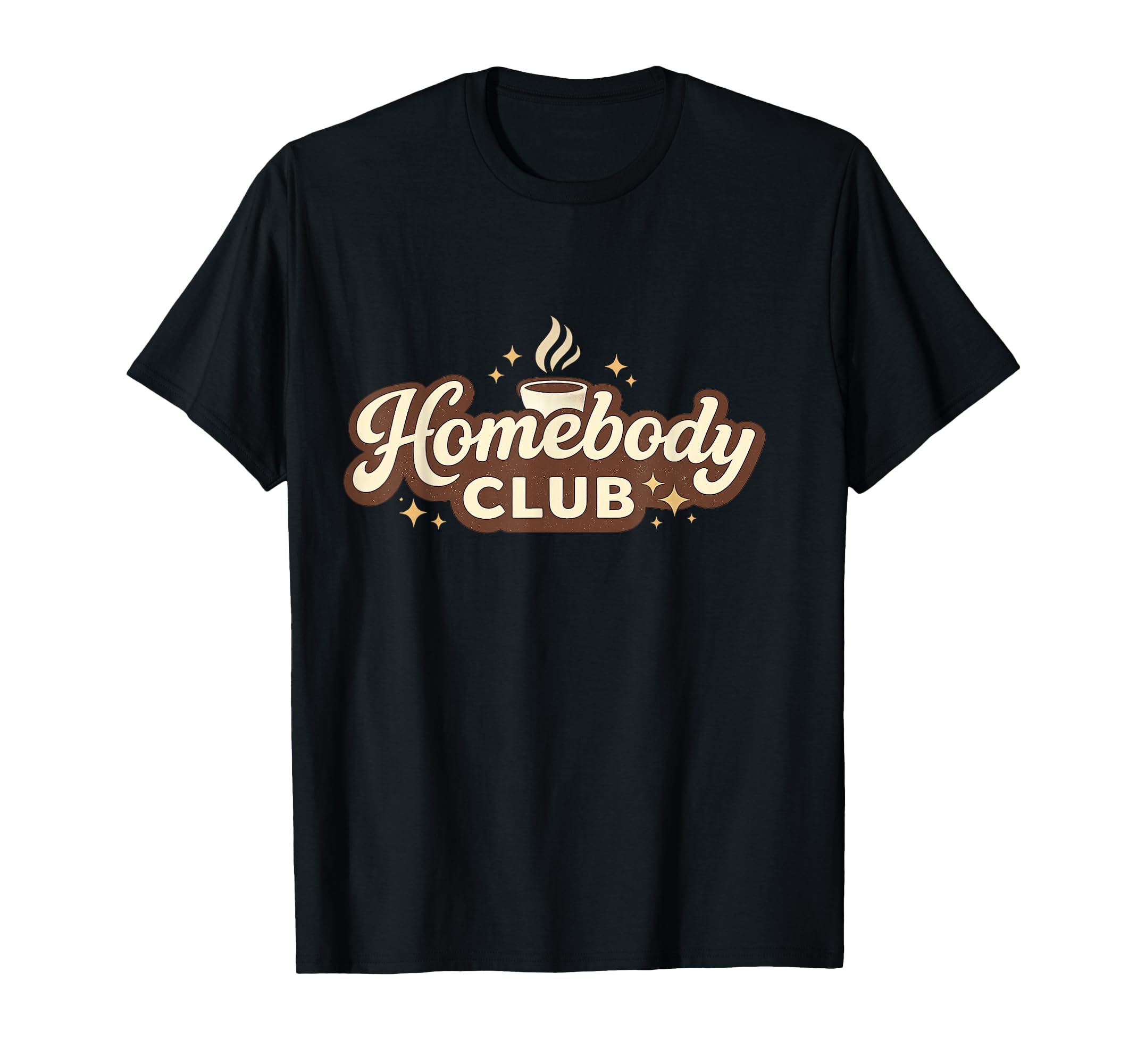 Homebody Club Cozy Introvert T-Shirt - Minimalist Print Men Women - T-Shirt, Sweatshirt, Hoodie