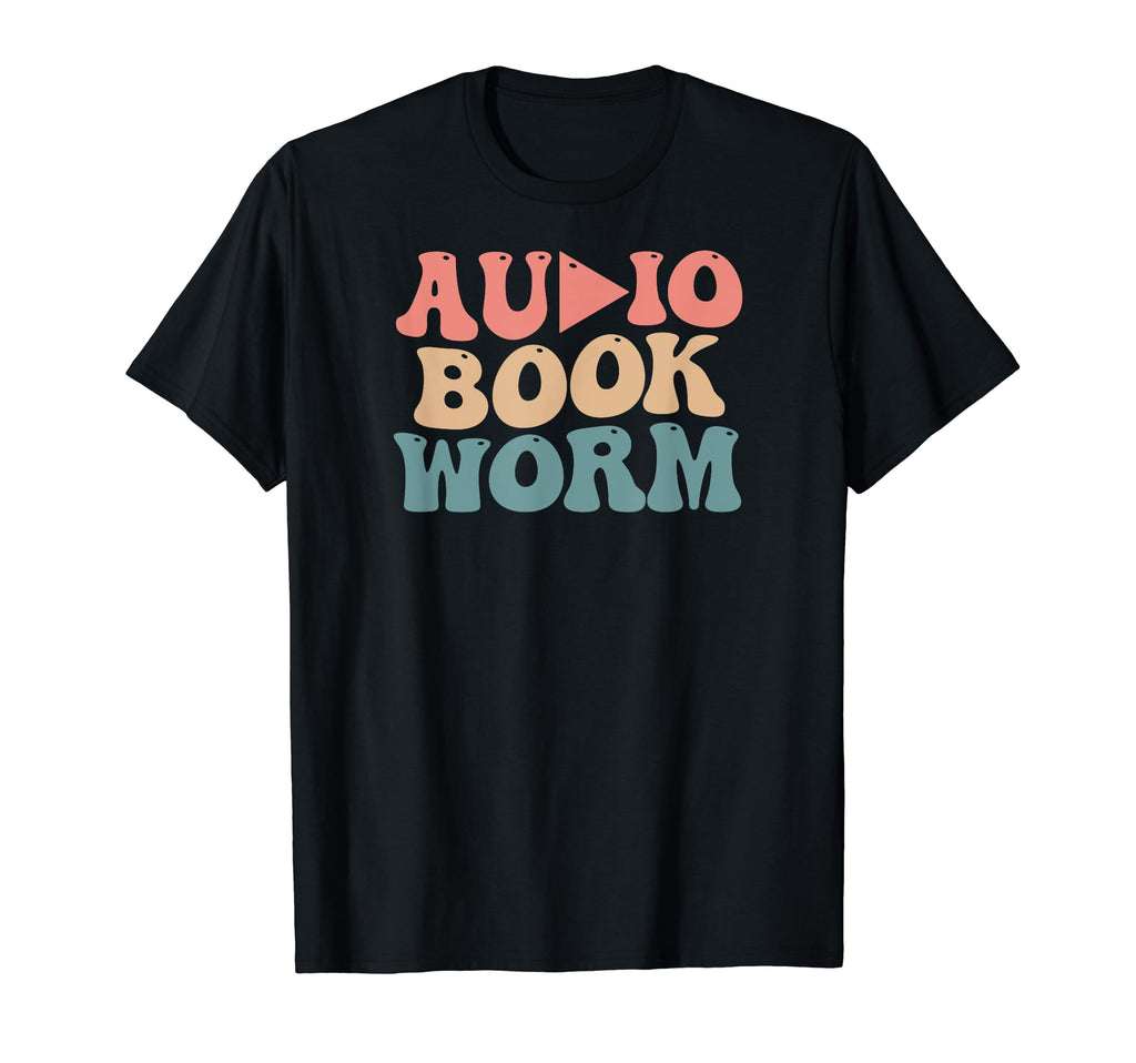Audiobook Bookish Well Read Book Nerds T-Shirt - Graphic Print Men Women - T-Shirt, Sweatshirt, Hoodie