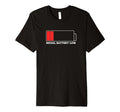 Social Battery Low Funny Anti Social T-Shirt - Unique Graphic for Adults - T-Shirt, Sweatshirt, Hoodie