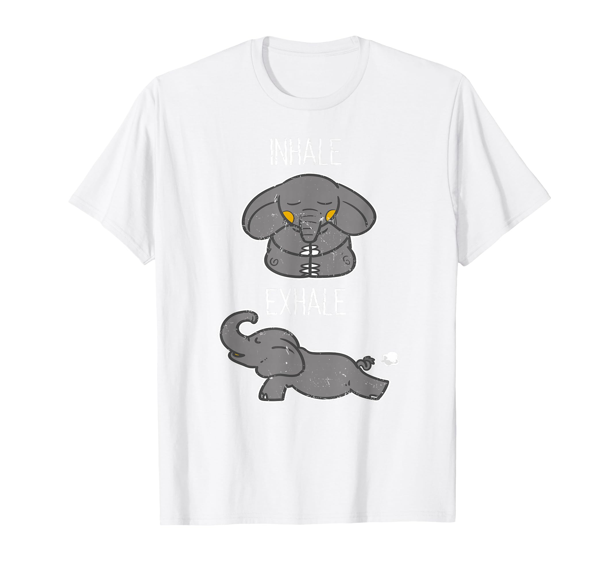 Funny Elephant Meditation Mindful Yoga T-Shirt - Trendy Graphic Men Women - T-Shirt, Sweatshirt, Hoodie