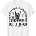 Emo Mom Club It Was Never A Phase Unisex T-shirt, Sweatshirt, Hoodie, Long Sleeve Tee - T-Shirt, Sweatshirt, Hoodie
