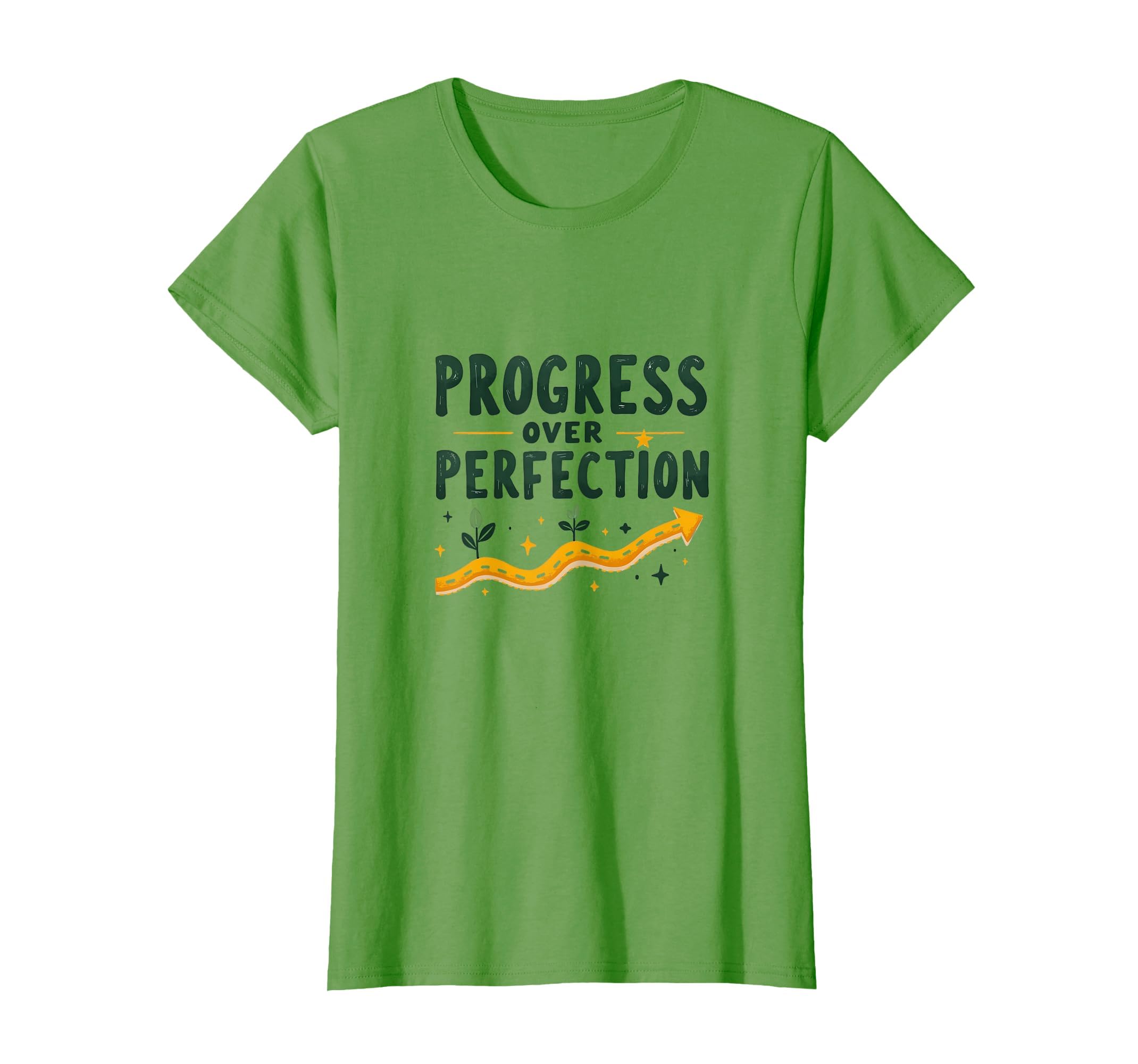 Progress Over Perfection Mental T-Shirt - Aesthetic Graphic Men Women - T-Shirt, Sweatshirt, Hoodie