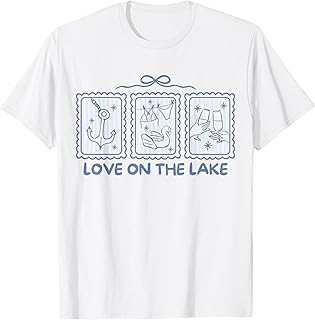 Love On The Lake Bachelorette Lakeside Party T-Shirt Unisex T-shirt, Sweatshirt, Hoodie, Long Sleeve Tee - T-Shirt, Sweatshirt, Hoodie
