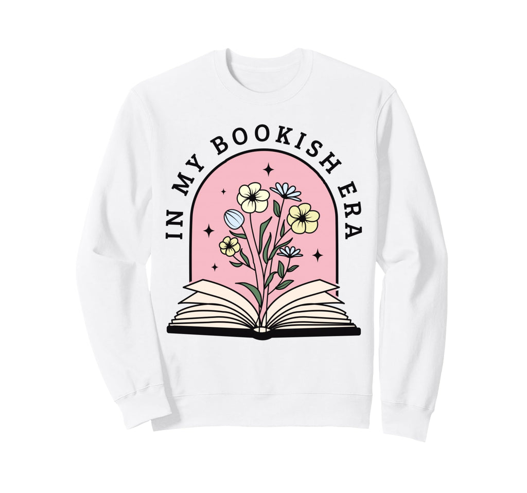 My Bookish Era Book Lover Sweatshirt - Trendy Graphic Unisex - T-Shirt, Sweatshirt, Hoodie