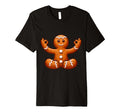 Meditation Gingerbread Yoga Pose T-Shirt - Casual Everyday Wear for Adults - T-Shirt, Sweatshirt, Hoodie