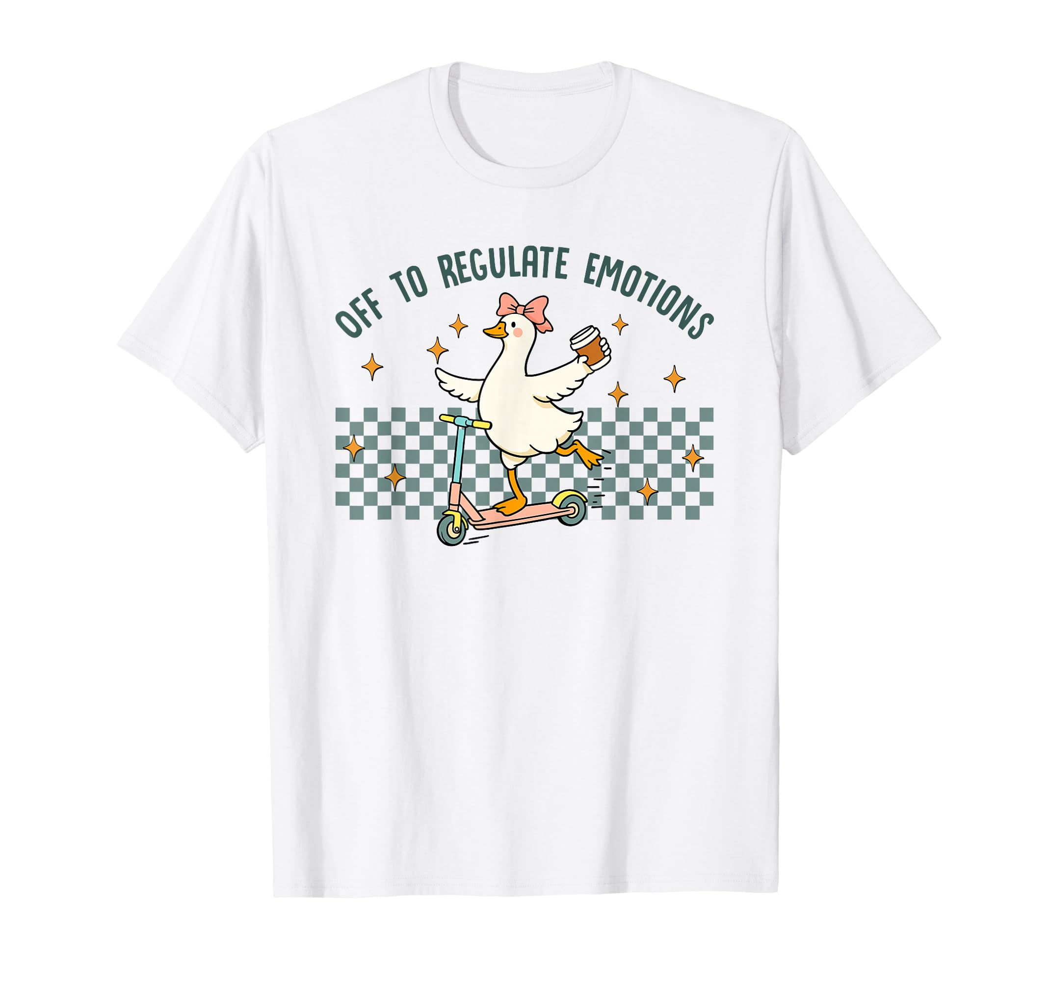 Off To Regulate Emotions Therapy Mental T-Shirt - Novelty Apparel Unisex - T-Shirt, Sweatshirt, Hoodie