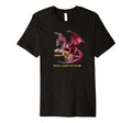 Dragon Books Light Fire Reading T-Shirt - Aesthetic Graphic for Adults - T-Shirt, Sweatshirt, Hoodie