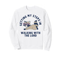 Getting My Steps Walking Lord Sweatshirt - Aesthetic Graphic for Adults - T-Shirt, Sweatshirt, Hoodie