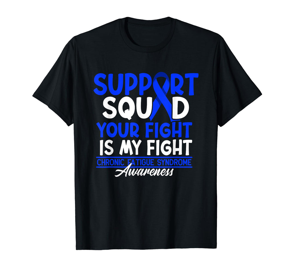 Support Awareness Squad I Me Cfs T-Shirt - Unique Graphic Men Women - T-Shirt, Sweatshirt, Hoodie