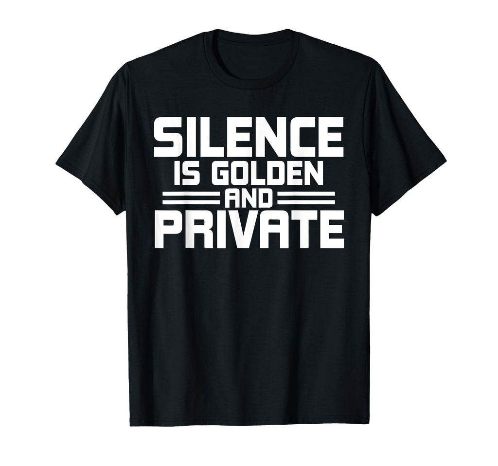 Antisocial Silence Is Golden And T-Shirt - Aesthetic Graphic Men Women - T-Shirt, Sweatshirt, Hoodie