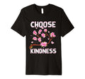 Choose Kindness Butterfly Flower T-Shirt - Casual Everyday Wear Men Women - T-Shirt, Sweatshirt, Hoodie