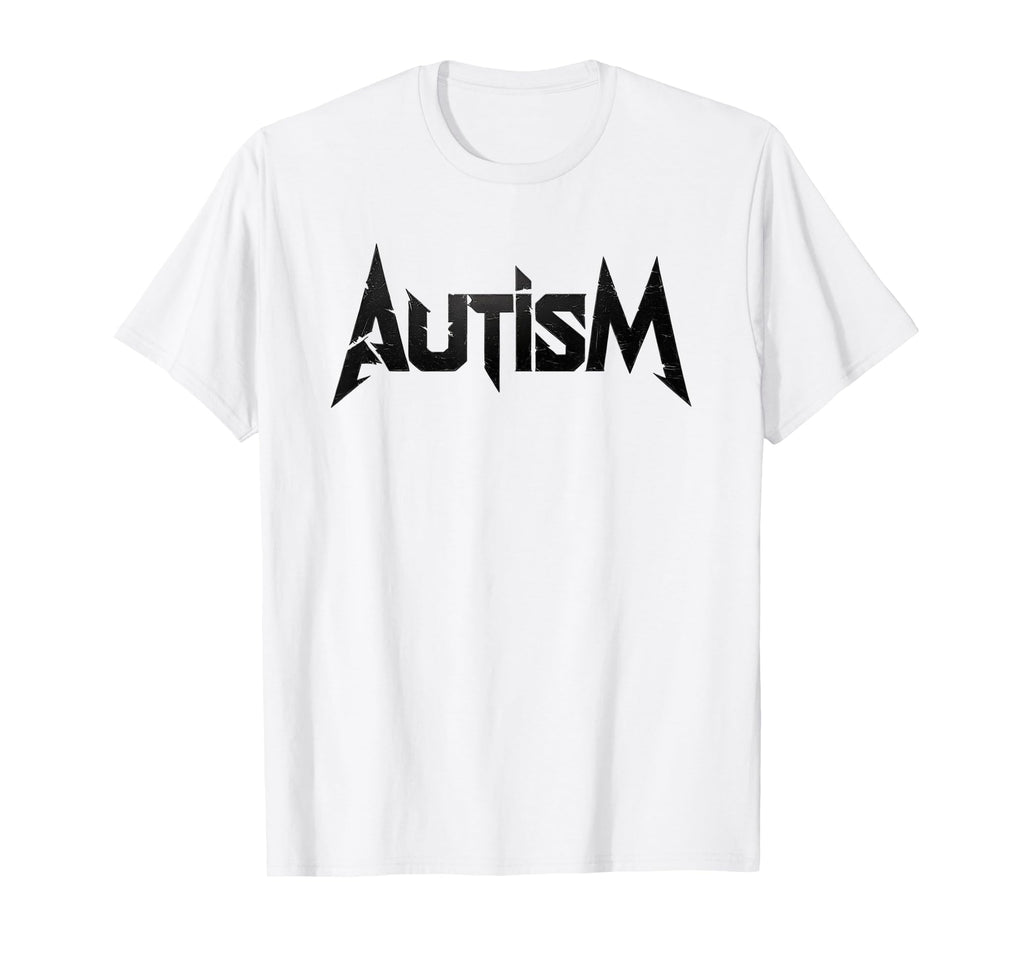Funny Autism Rock Meme Neurodivergent T-Shirt - Graphic Print for Adults - T-Shirt, Sweatshirt, Hoodie