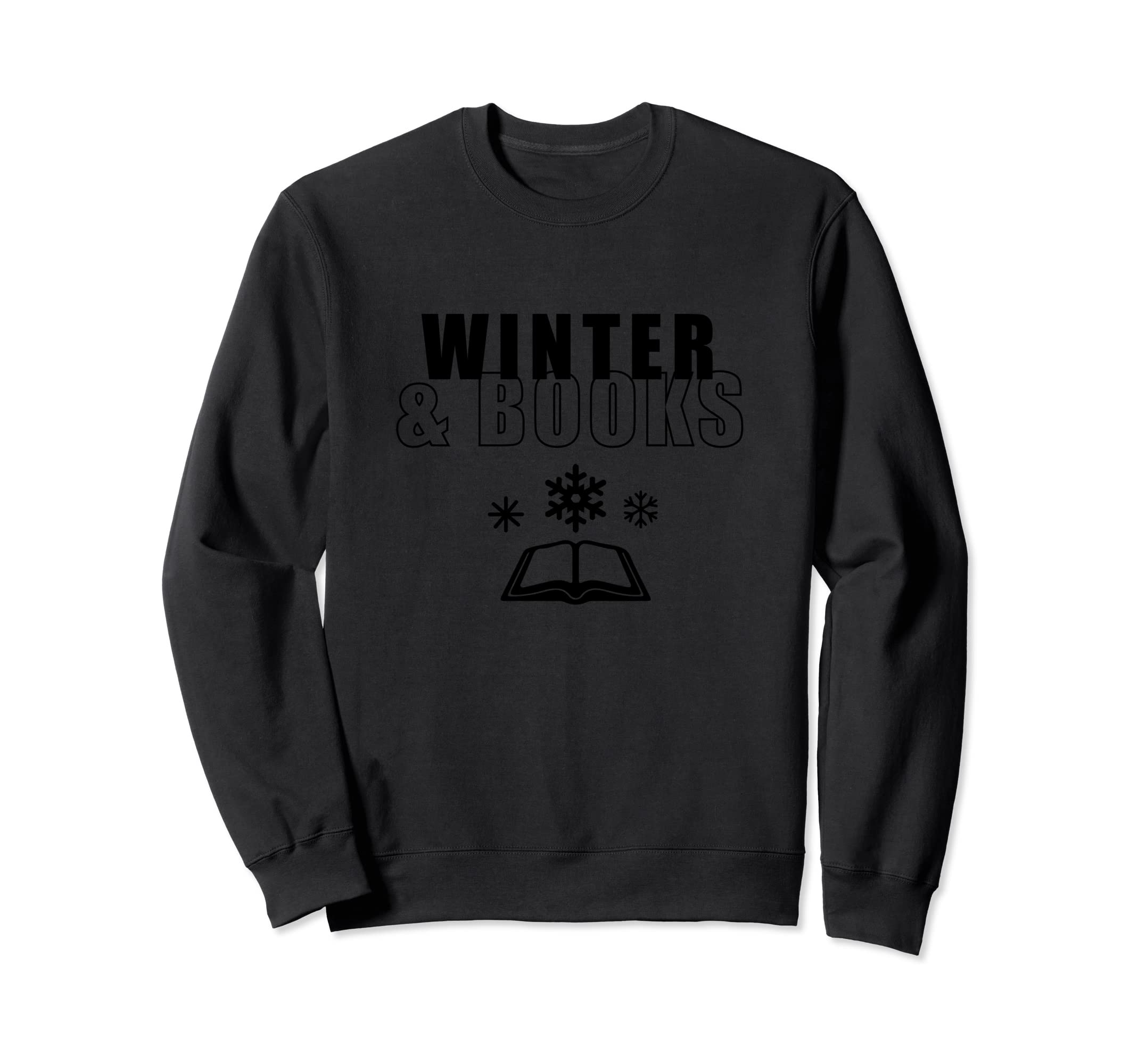 Winter Literature Reading Books Sweatshirt - Aesthetic Graphic for Adults - T-Shirt, Sweatshirt, Hoodie