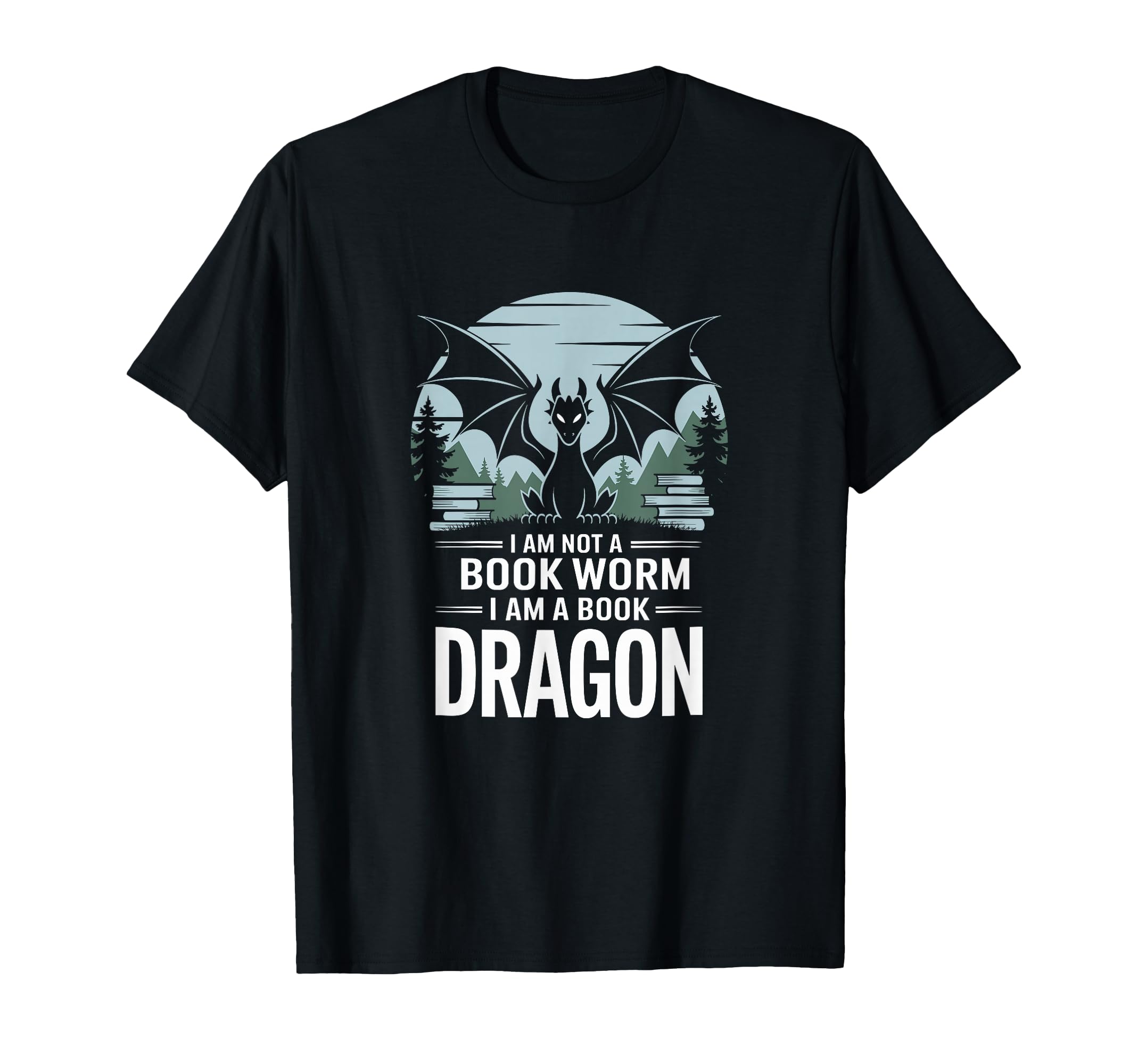 Fantasy Books Funny Reading T-Shirt - Custom Art Print Unisex - T-Shirt, Sweatshirt, Hoodie
