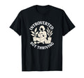 Introverted But Thriving Reading T-Shirt - Custom Art Print for Adults - T-Shirt, Sweatshirt, Hoodie