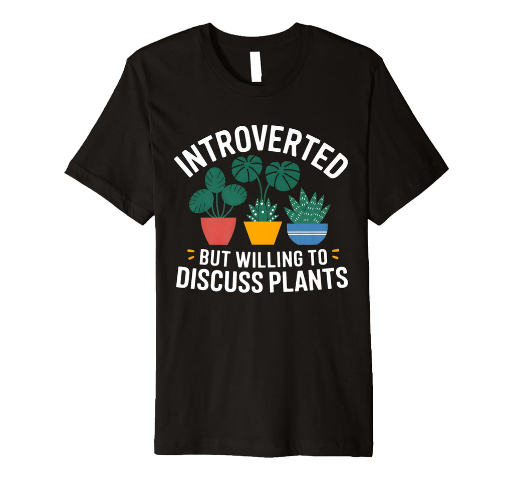 Introverted But Willing To Discuss T-Shirt - Minimalist Print Unisex - T-Shirt, Sweatshirt, Hoodie