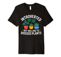 Introverted But Willing To Discuss T-Shirt - Minimalist Print Unisex - T-Shirt, Sweatshirt, Hoodie
