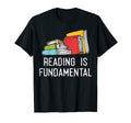 Fundamental Reading Geeky Bookworm T-Shirt - Fun Novelty Design for Adults - T-Shirt, Sweatshirt, Hoodie