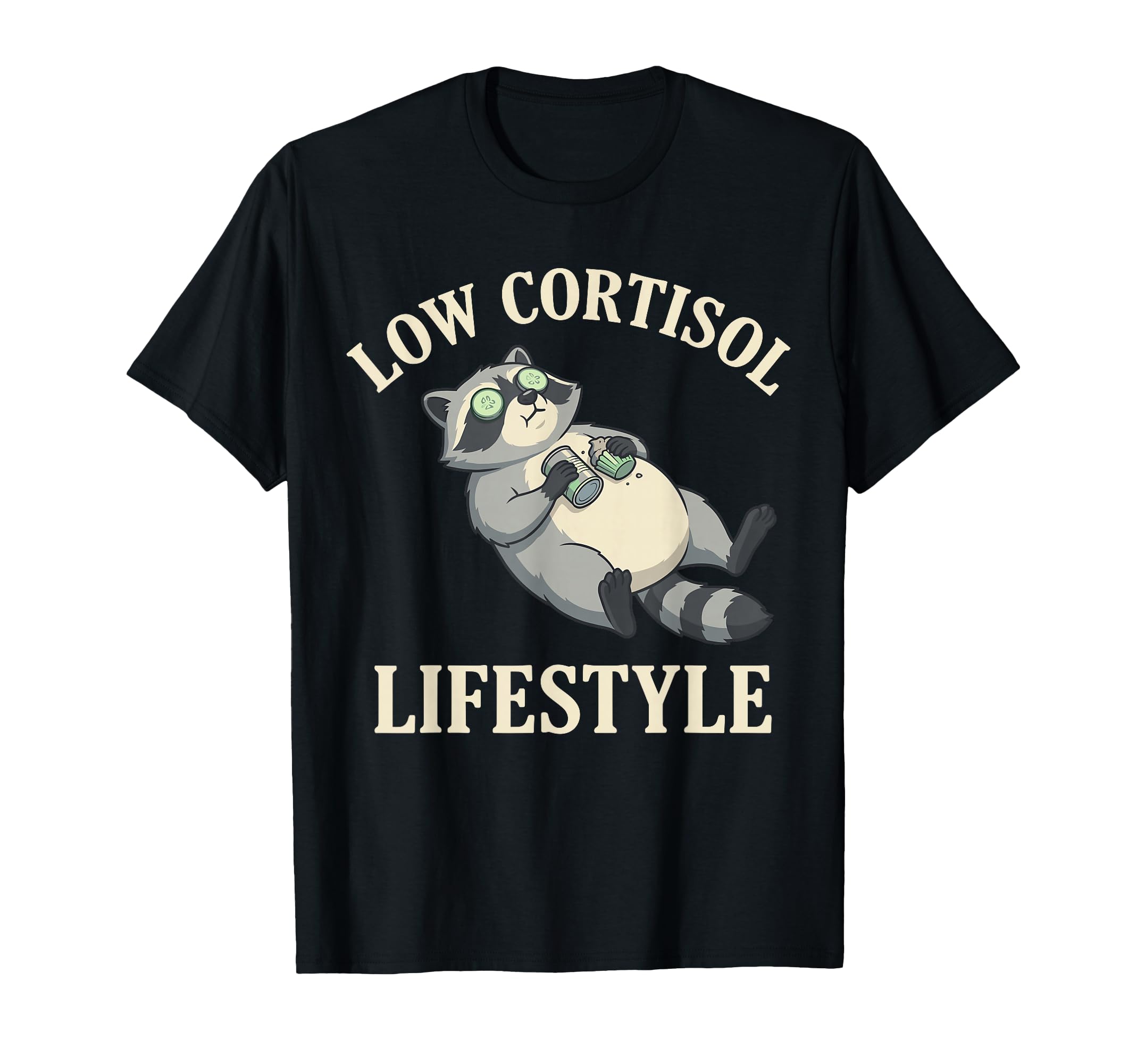 Low Cortisol Lifestyle Relaxed T-Shirt - Aesthetic Graphic Men Women - T-Shirt, Sweatshirt, Hoodie