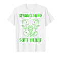 Animal Strong Mind Soft Heart Mental T-Shirt - Custom Art Print for Adults - T-Shirt, Sweatshirt, Hoodie