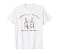 Therapy Isnt Enough I Need To Bite T-Shirt - Minimalist Print Men Women - T-Shirt, Sweatshirt, Hoodie