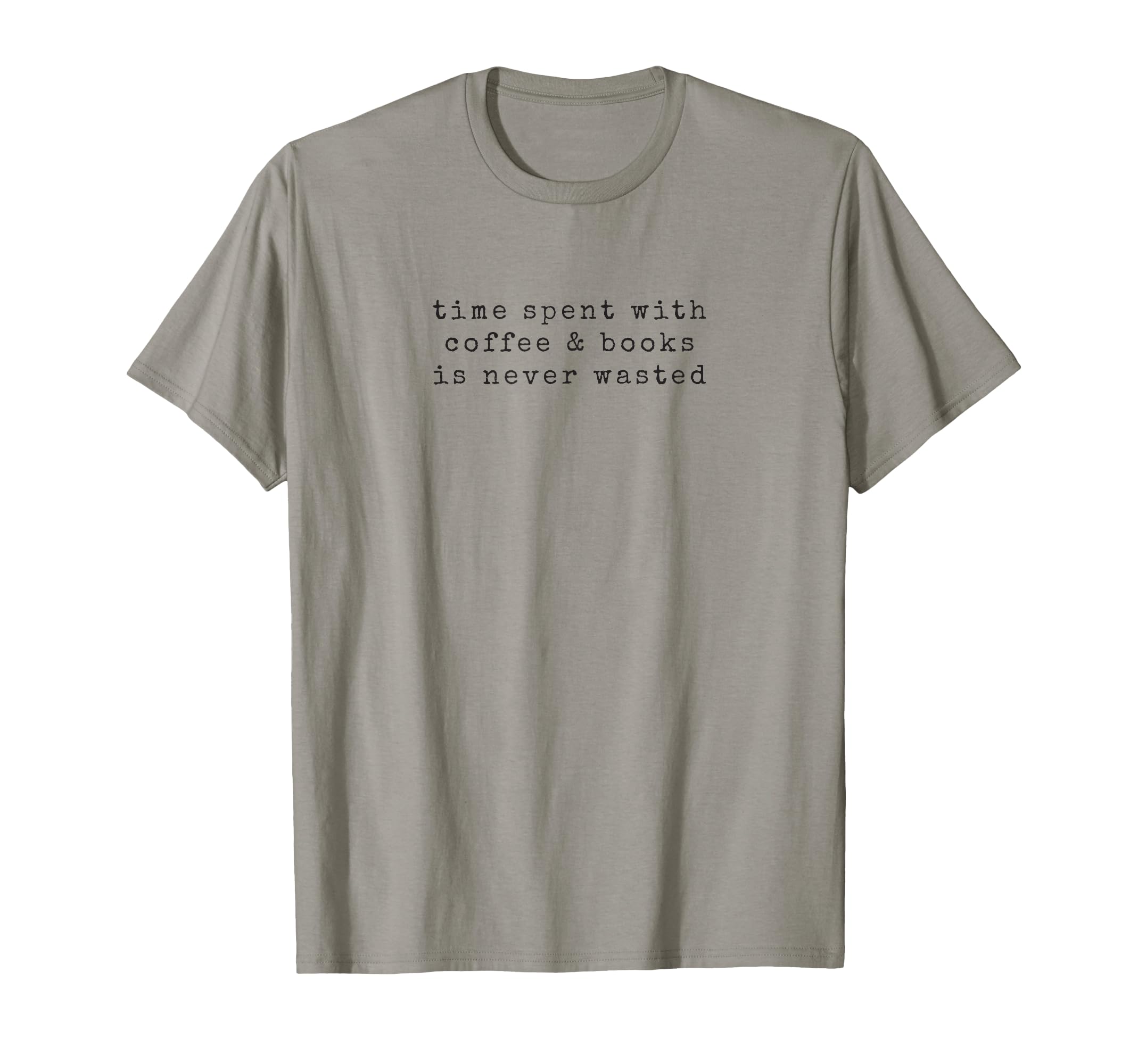 Funny Book Lover Coffee Reading Time T-Shirt - Custom Art Print for Adults - T-Shirt, Sweatshirt, Hoodie