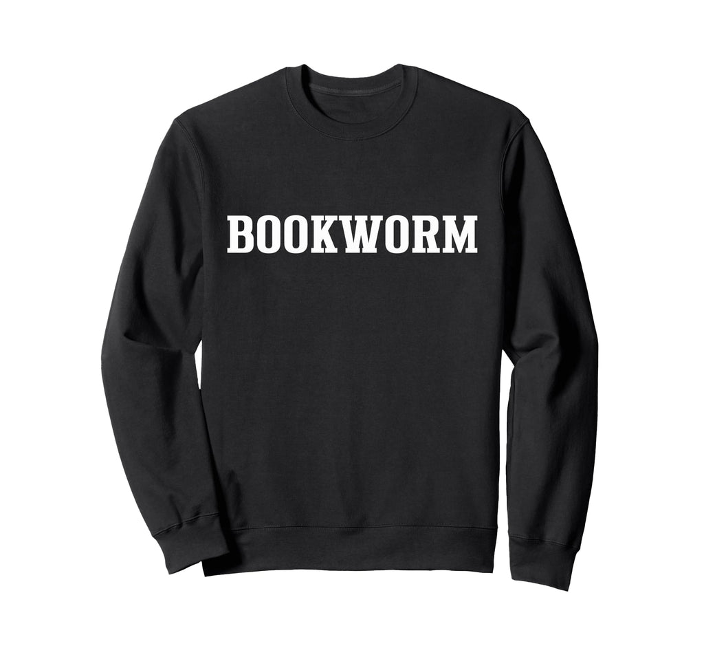 Bookworm Avid Reader Book Lover Sweatshirt - Minimalist Print Unisex - T-Shirt, Sweatshirt, Hoodie