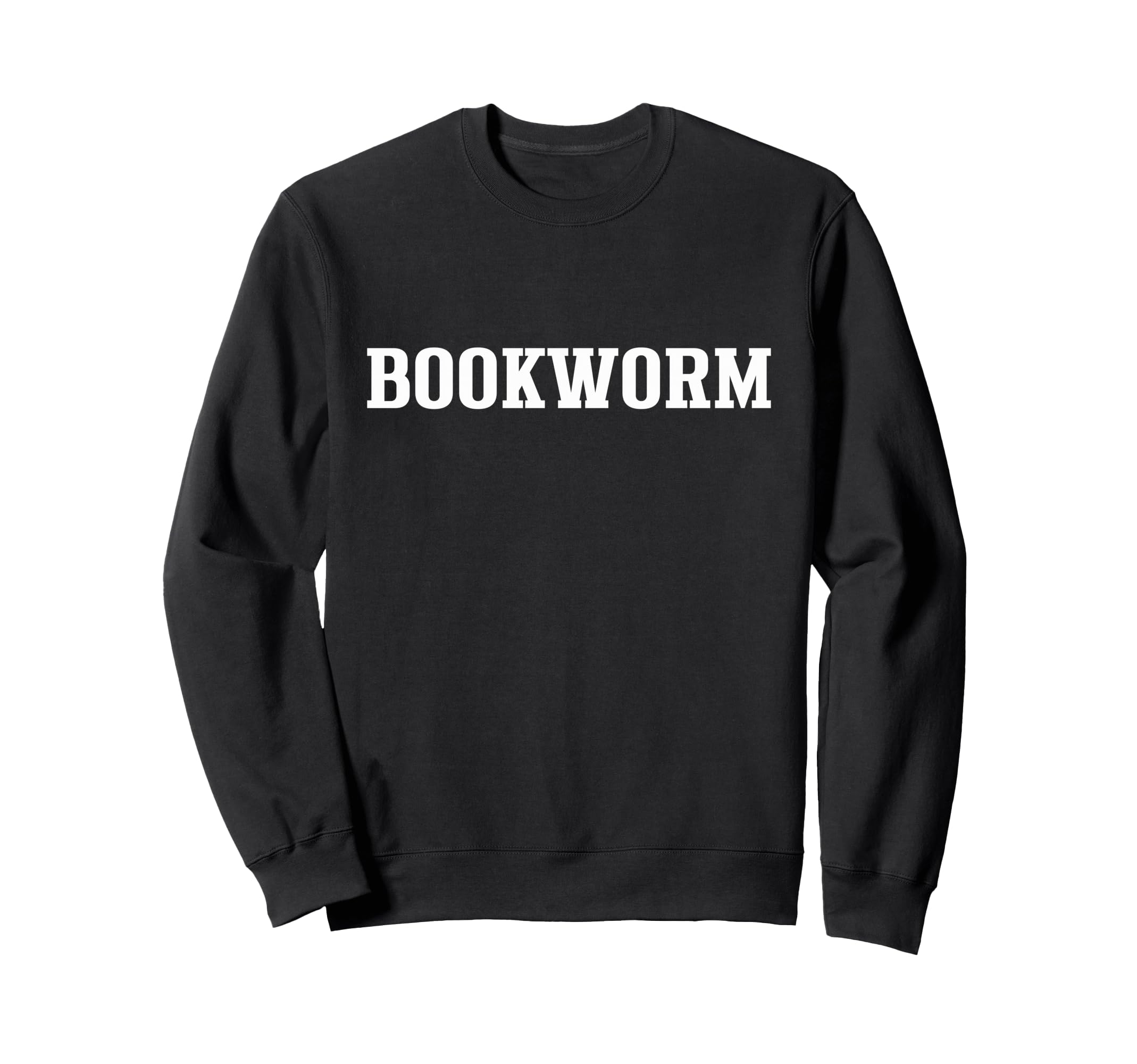 Bookworm Avid Reader Book Lover Sweatshirt - Minimalist Print Unisex - T-Shirt, Sweatshirt, Hoodie