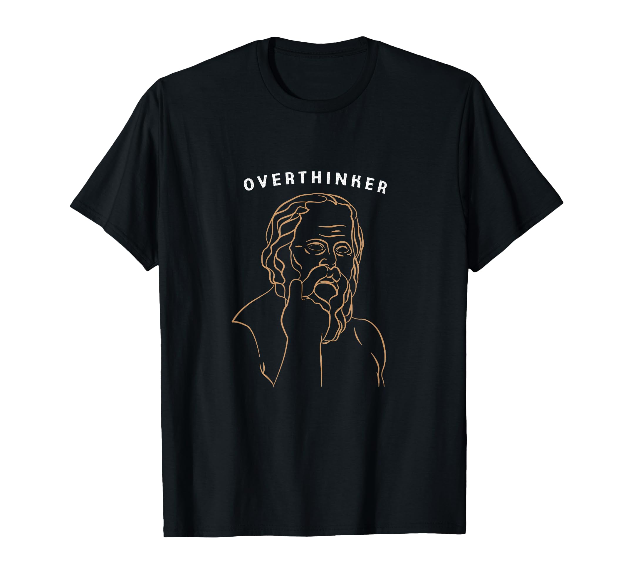 Im Overthinker Ancient Greek Funny T-Shirt - Custom Art Print for Adults - T-Shirt, Sweatshirt, Hoodie