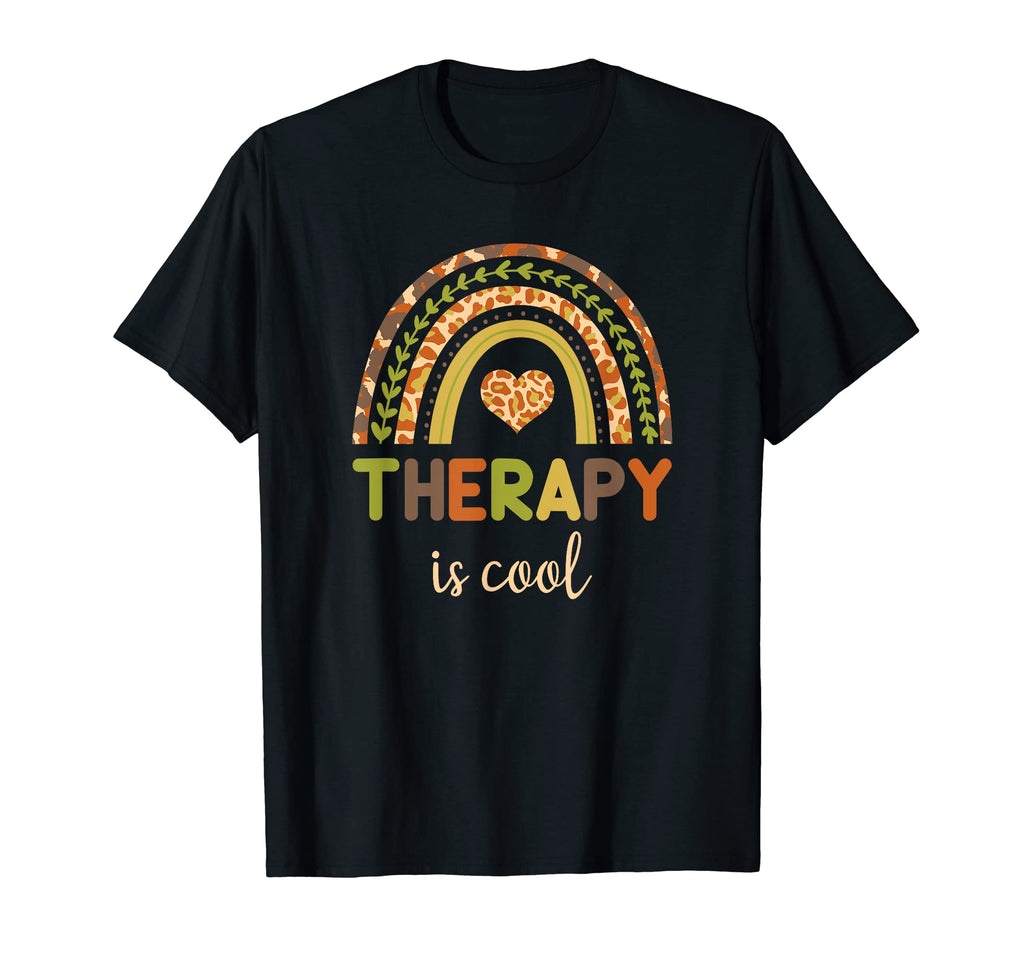 Therapy Is Therapist Mental Health T-Shirt - Graphic Print Men Women - T-Shirt, Sweatshirt, Hoodie