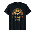 Therapy Is Therapist Mental Health T-Shirt - Graphic Print Men Women - T-Shirt, Sweatshirt, Hoodie