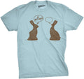 Mens Faceless Chocolate Bunny Funny Half Eaten Easter Gift Adult Gift T Shirt Unisex T-shirt, Sweatshirt, Hoodie, Long Sleeve Tee - T-Shirt, Sweatshirt, Hoodie