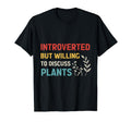 Introverted But Willing To Discuss T-Shirt - Aesthetic Graphic Men Women - T-Shirt, Sweatshirt, Hoodie