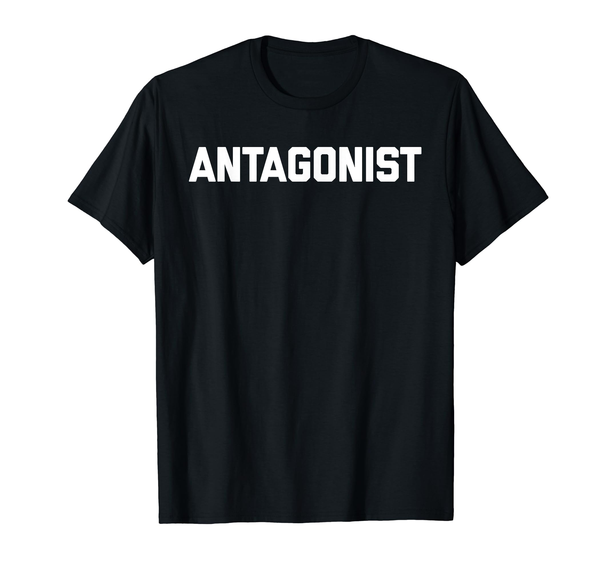 Antagonist Funny Sarcastic Book Reading T-Shirt - Unique Graphic Unisex - T-Shirt, Sweatshirt, Hoodie