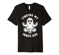 Ghost Monster Meditation Mindfulness T-Shirt - Aesthetic Graphic Unisex - T-Shirt, Sweatshirt, Hoodie
