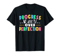 Progress Over Perfection Ell English T-Shirt - Novelty Apparel Unisex - T-Shirt, Sweatshirt, Hoodie