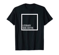 Literary Non Hottie Book Lover T-Shirt - Fun Novelty Design for Adults - T-Shirt, Sweatshirt, Hoodie