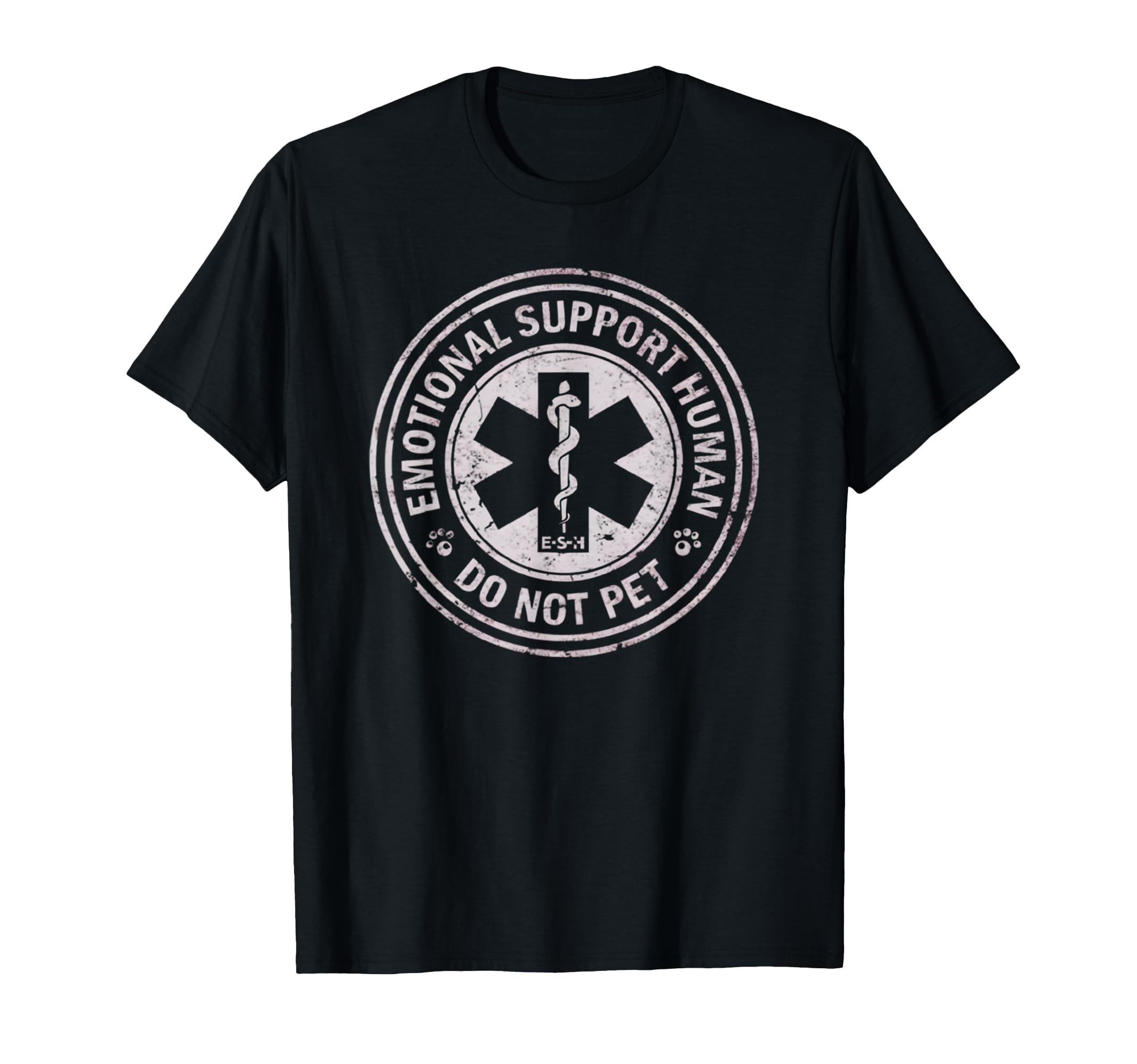 Emotional Support Human Do Not Pet Funny T-Shirt - Graphic Print Unisex - T-Shirt, Sweatshirt, Hoodie