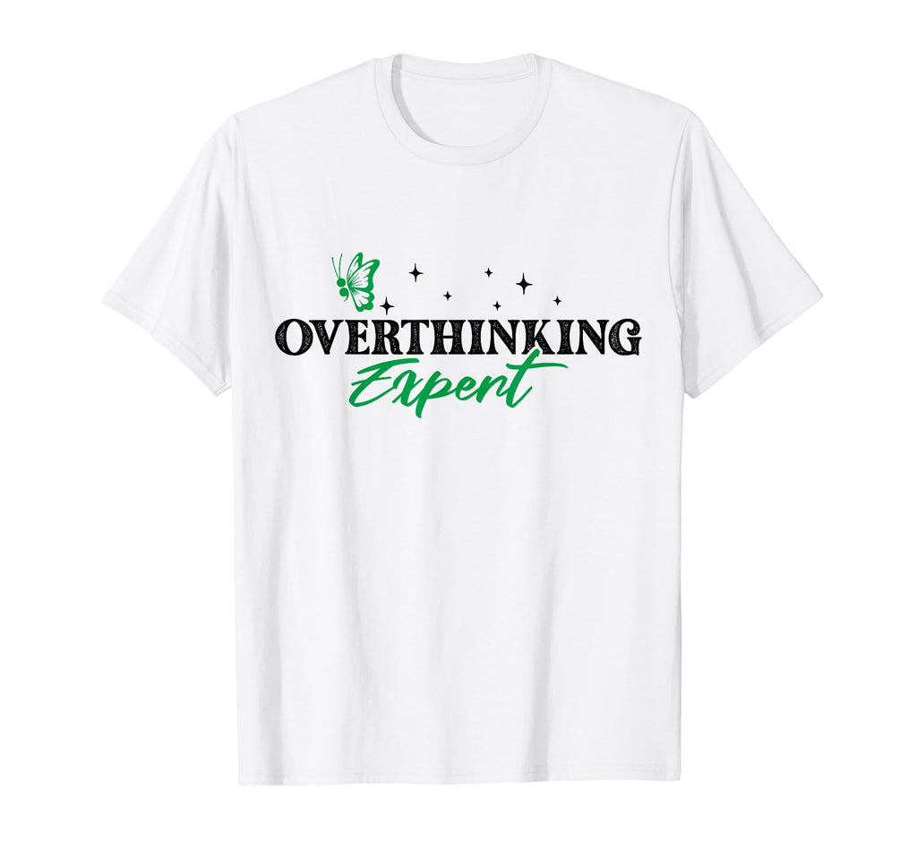 Overthinking Expert Depression T-Shirt - Custom Art Print for Adults - T-Shirt, Sweatshirt, Hoodie