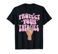 Protect Your Energies Crystal Witch T-Shirt - Trendy Graphic for Adults - T-Shirt, Sweatshirt, Hoodie