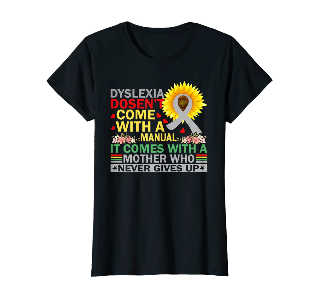 Womens Dyslexic Warrior Dyslexia T-Shirt - Casual Everyday Wear for Adults - T-Shirt, Sweatshirt, Hoodie