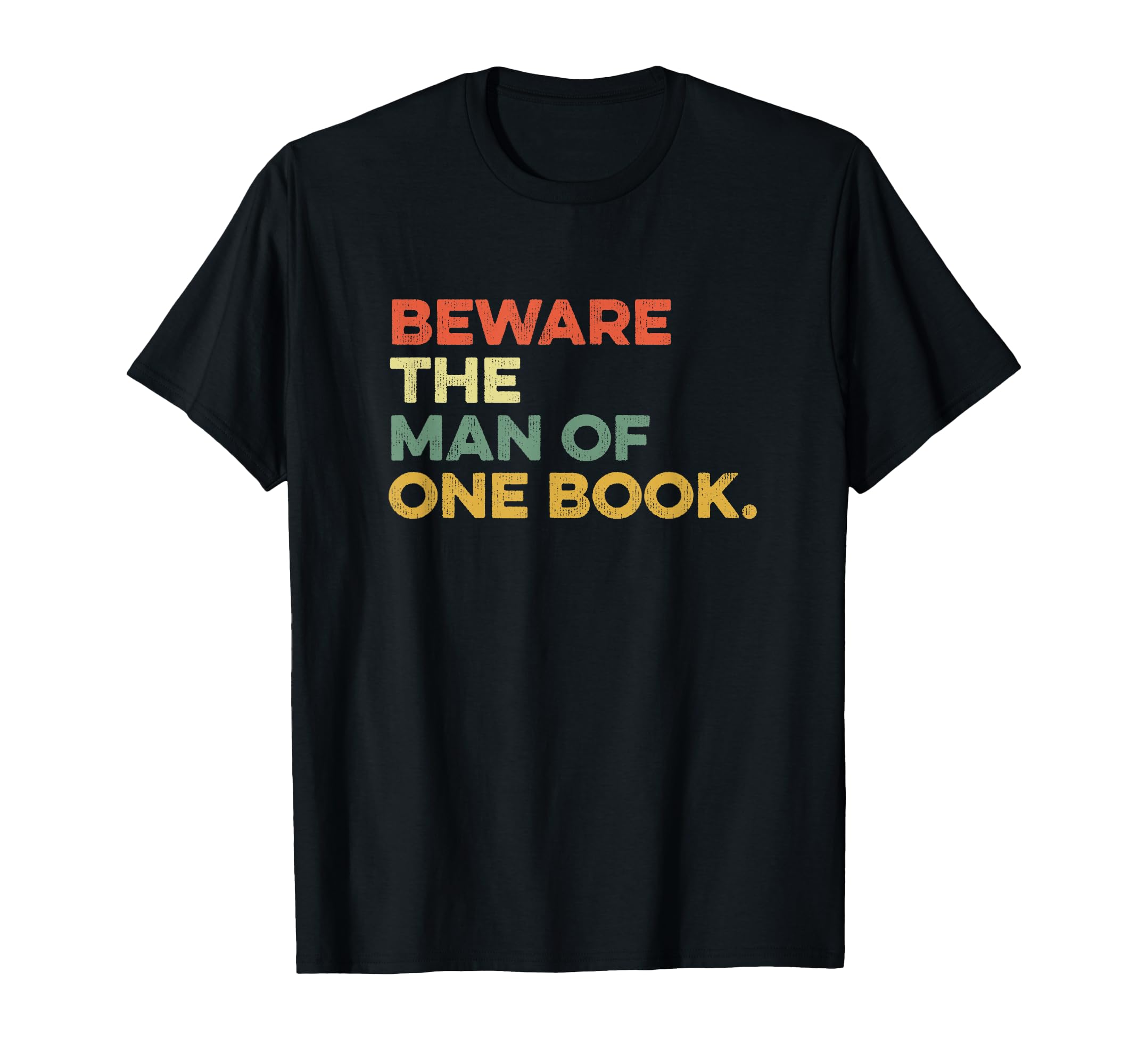 Beware One Book Lover Read Thomas T-Shirt - Fun Novelty Design Unisex - T-Shirt, Sweatshirt, Hoodie