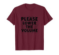 Please Lower Volume Overstimulated T-Shirt - Aesthetic Graphic for Adults - T-Shirt, Sweatshirt, Hoodie