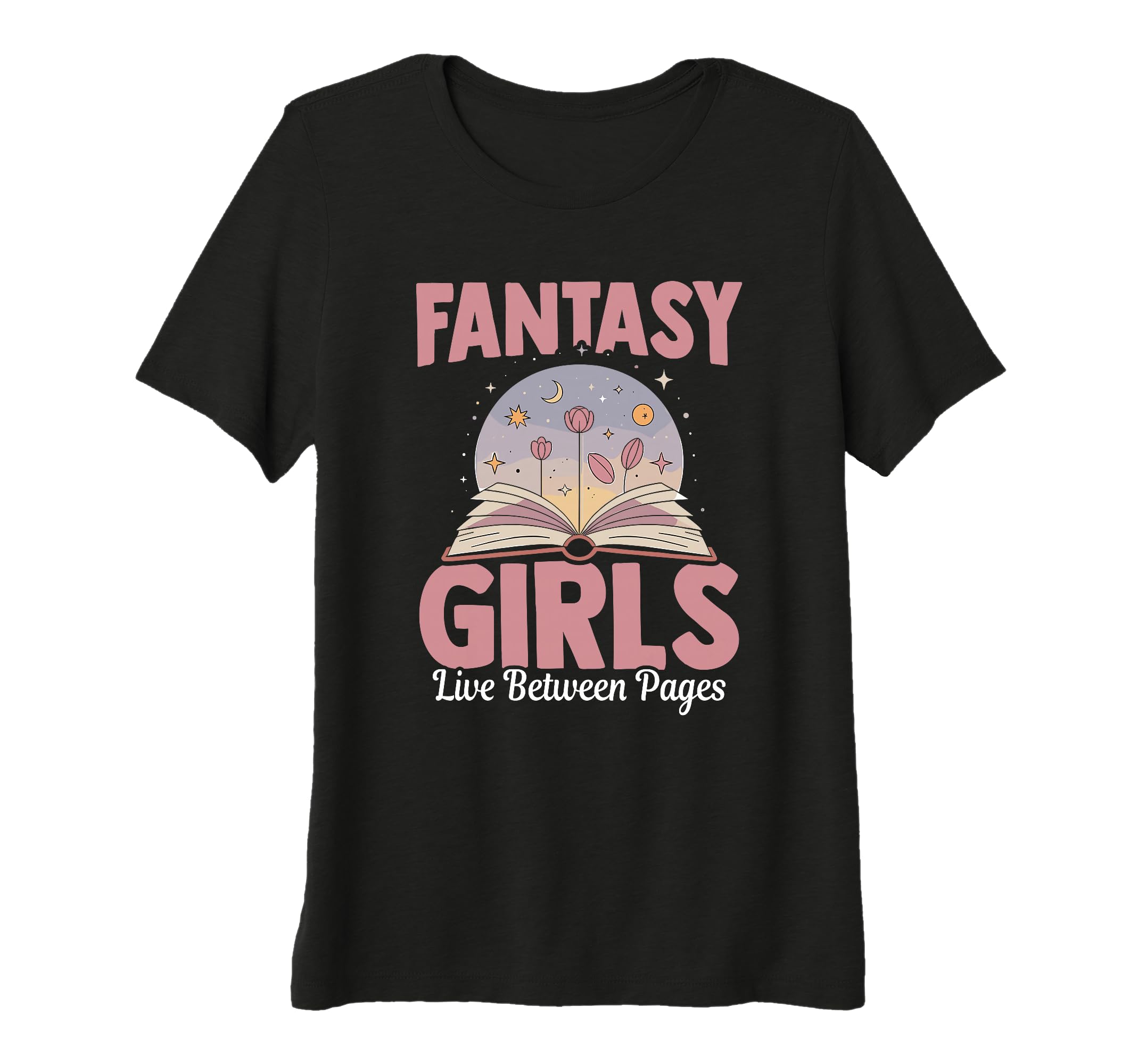 Womens Fantasy Book Lover T-Shirt - Casual Everyday Wear for Adults - T-Shirt, Sweatshirt, Hoodie